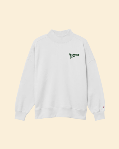 Routed Flag Mockneck