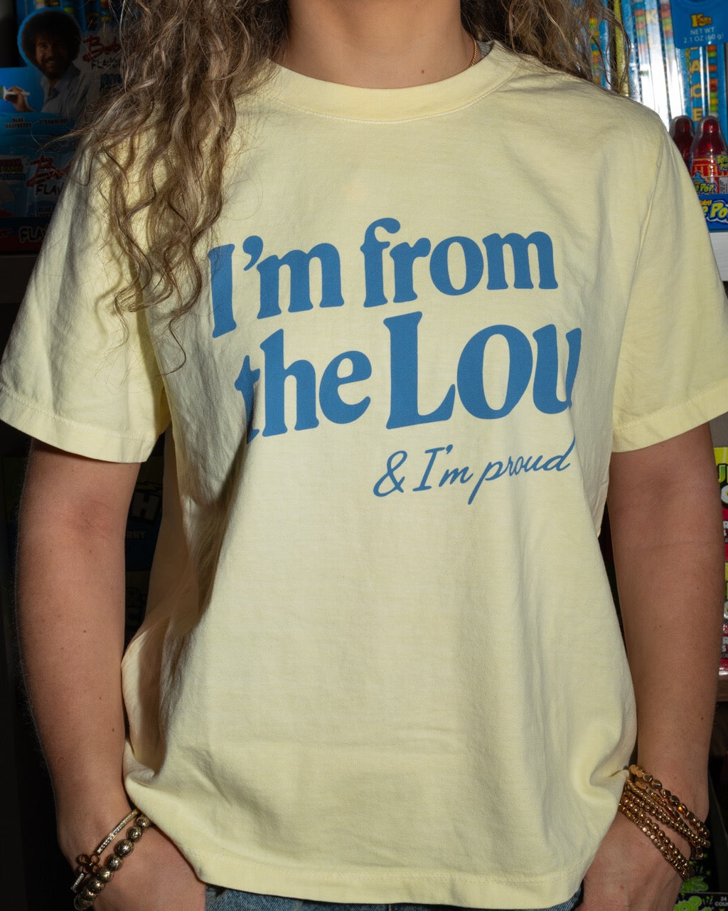 I'm From the Lou and I'm Proud Cropped Tee