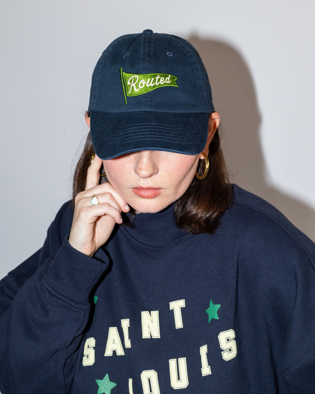 Routed Flag Baseball Hat