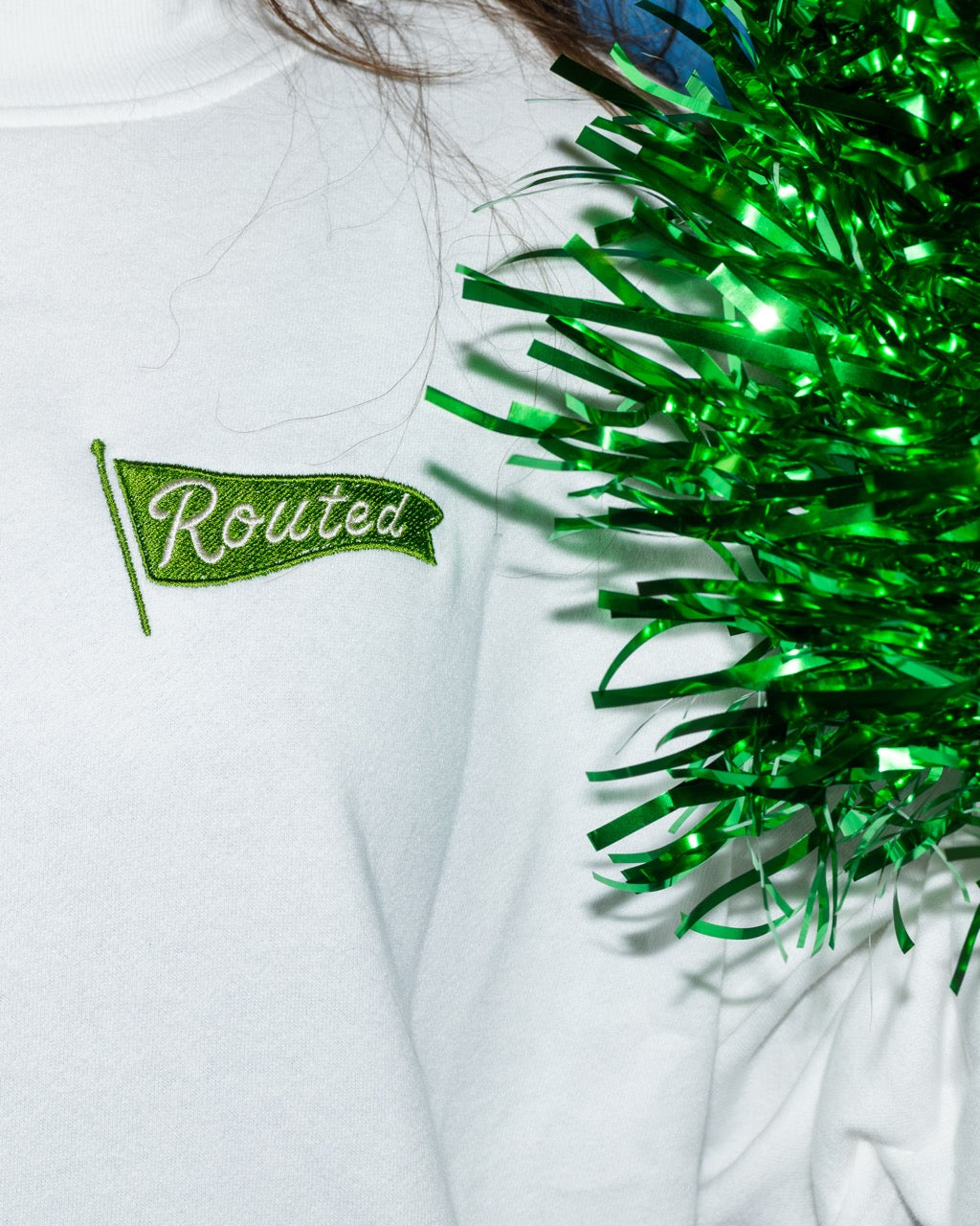Routed Flag Mockneck