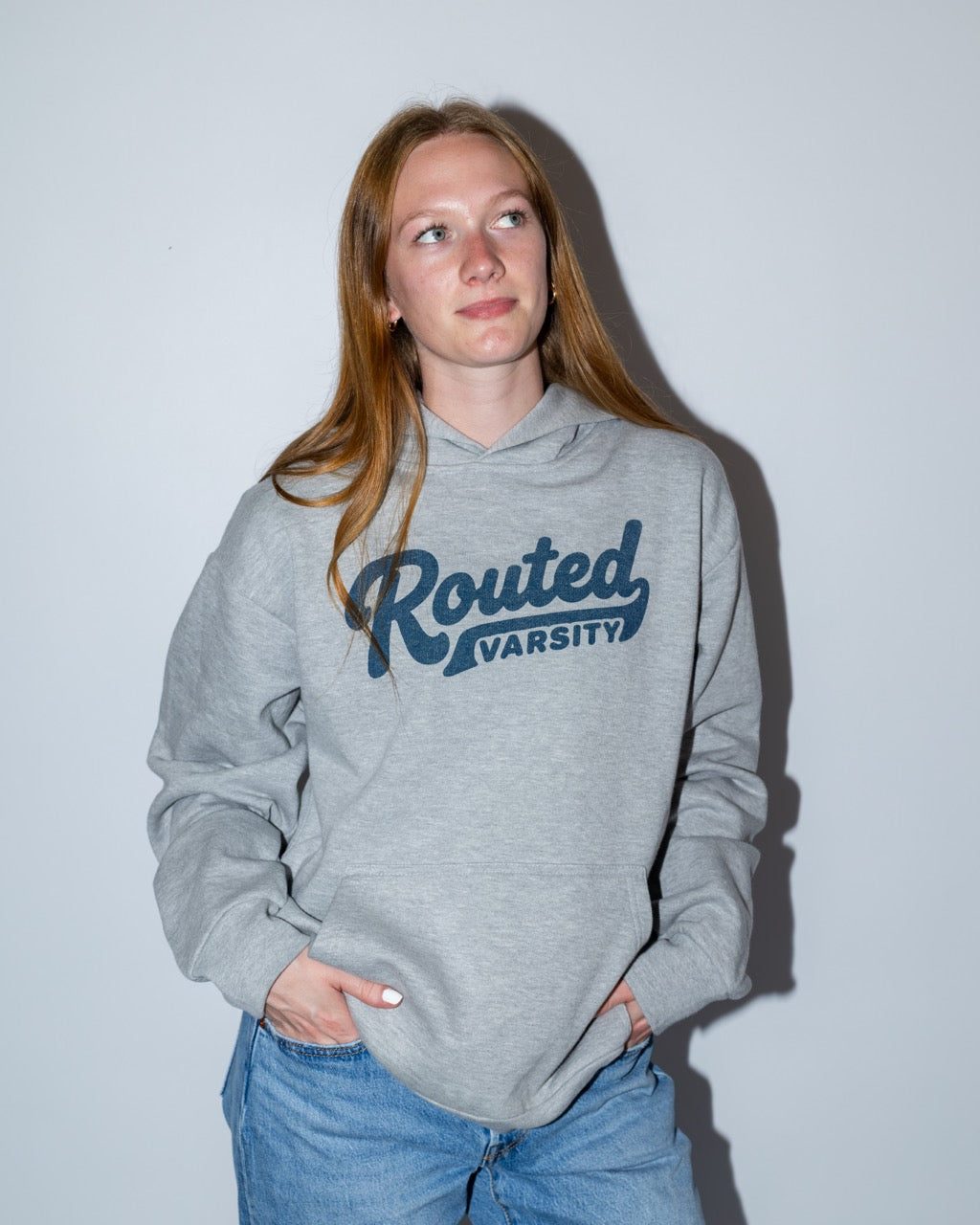 Routed Varsity Hoodie