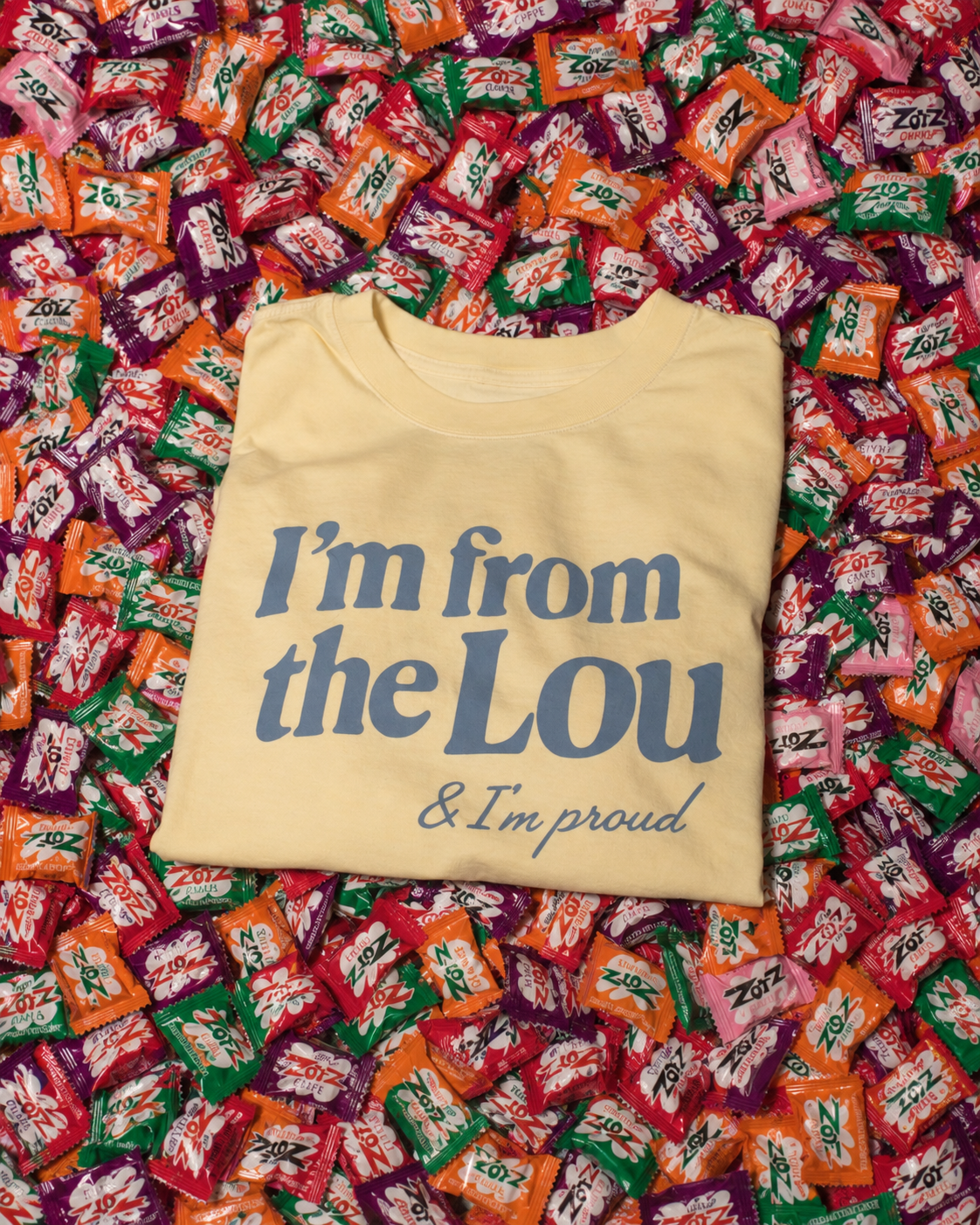 I'm From the Lou and I'm Proud Cropped Tee