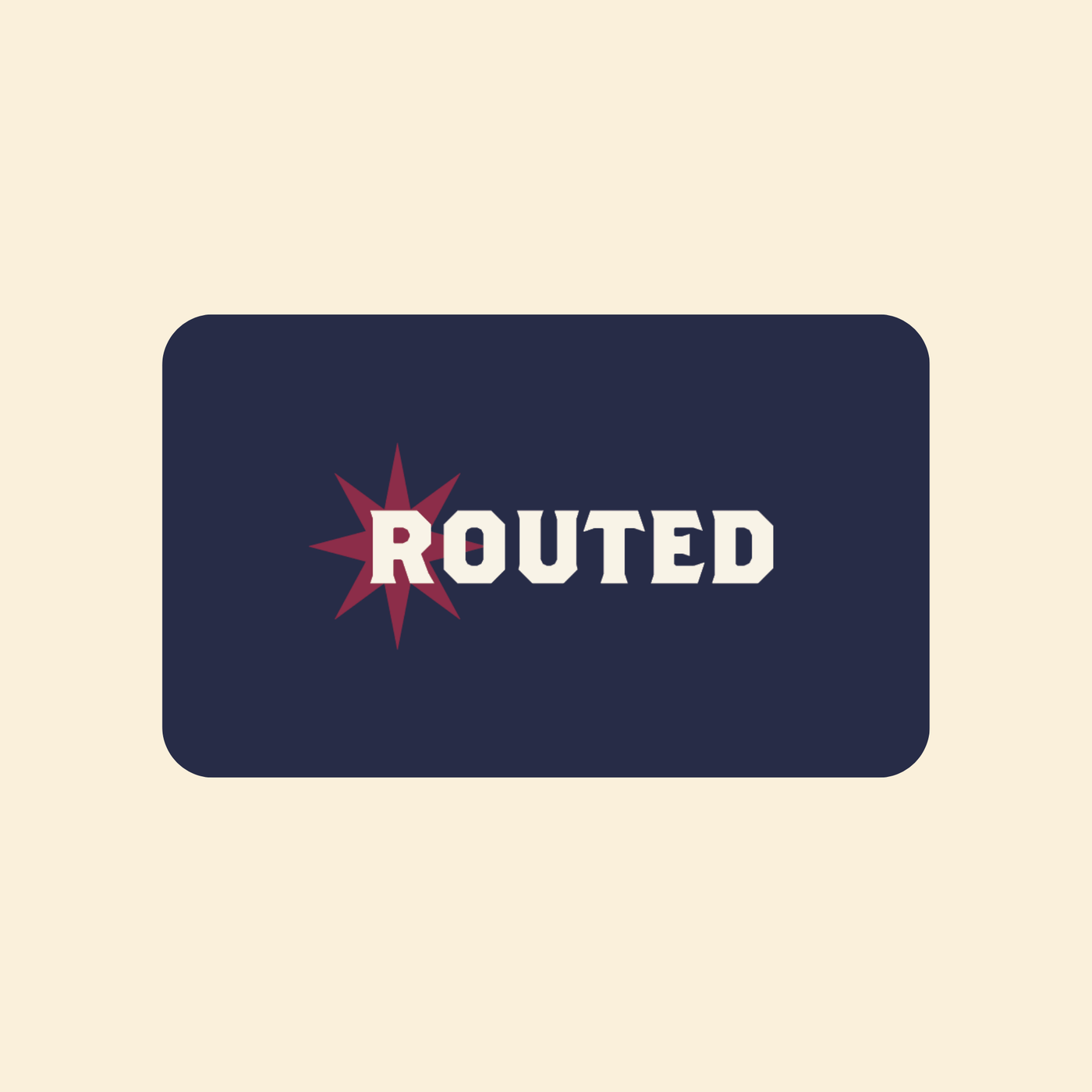 Routed Gift Card