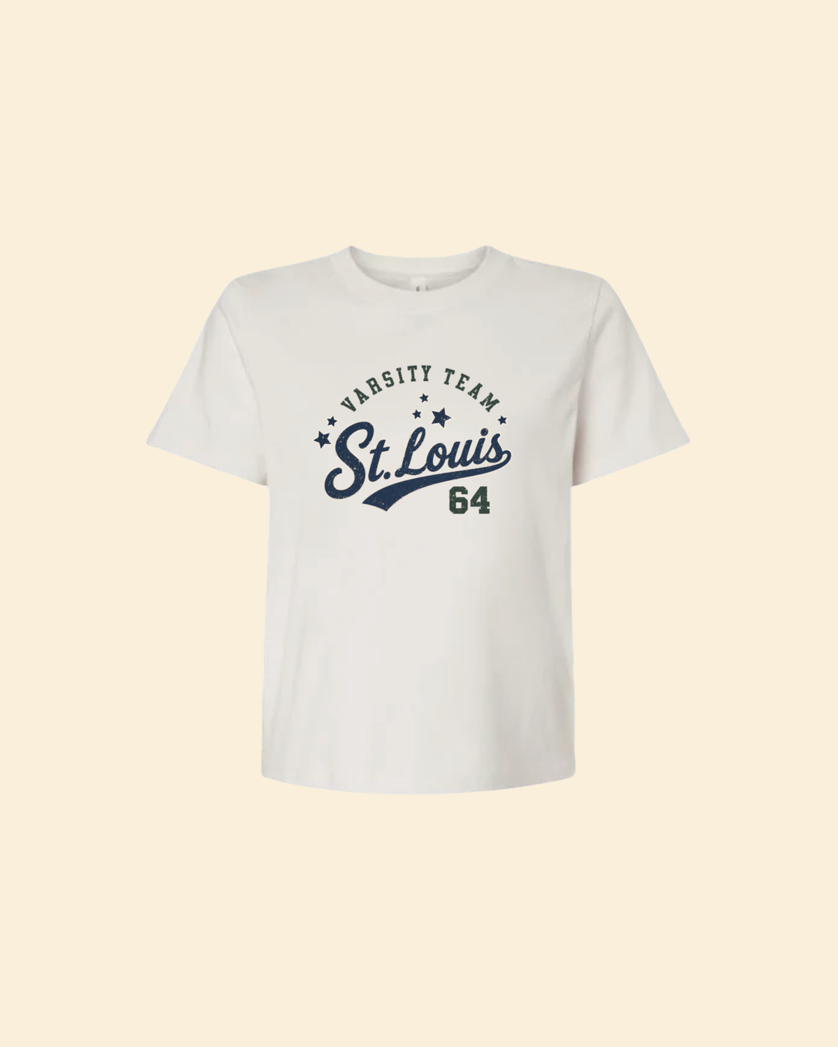 Saint Louis Varsity Team Cropped Tee